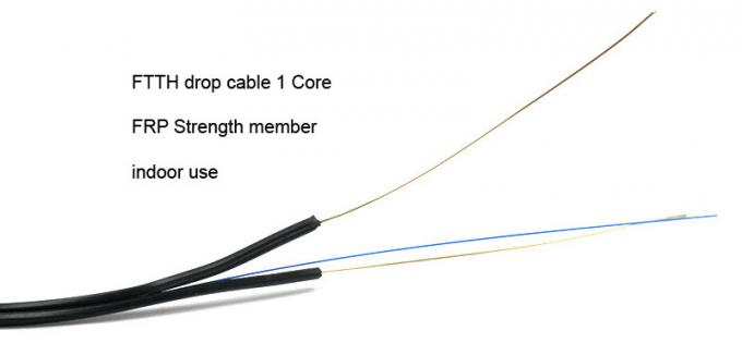 FTTH Patch Cord (Kabel Drop) SC / APC - SC / APC Simplex SM LSZH 1M Jumper Indoor