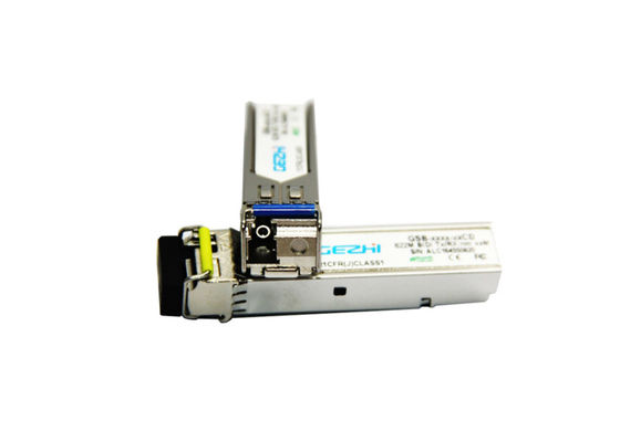 10GBASE-BX SFP Modul 1270nm TX / 1330nm RX 10.3Gbps LC Tunggal