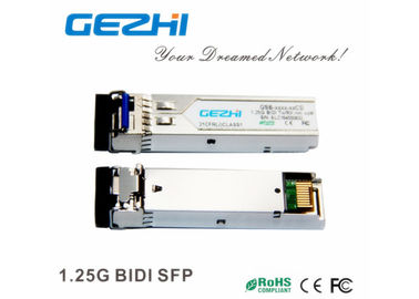 Modul Transceiver Optik Singlemode BIDI SFP Transceiver 1,25g 1310/1550 10km