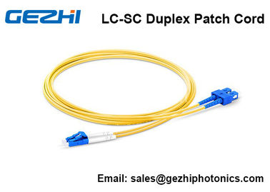 OS2 9/125 Aksesori Kabel Patch, FTTH Jumper Cord Duplex SM Panjang 30 Meter