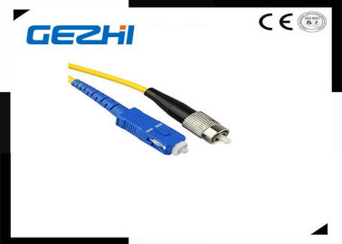 SC - FC 3 Meter Aksesori Kabel Patch Single Mode 3.0mm Kabel Jumper Disesuaikan