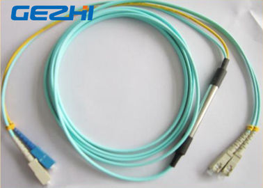 SC-SC Mode AC Kabel Patch Cord Duplex 50 / 125um OM3 10G Kabel Fiber Optic